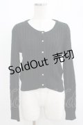 Ank Rouge / ニットカーディガン M ブラック H-25-05-12-033-CA-TO-NS-ZH