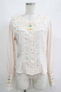 画像1: BABY,THE STARS SHINE BRIGHT / Salon de the Minette Macaronブラウス Free ピンク H-25-05-12-038-BA-BL-NS-ZH