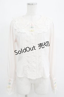 画像1: BABY,THE STARS SHINE BRIGHT / Salon de the Minette Macaronブラウス Free ピンク H-25-05-12-038-BA-BL-NS-ZH