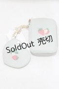 m petit by misako / AMハートミラーツキポーチ  グリーン H-25-05-12-050-LO-ZA-NS-ZH
