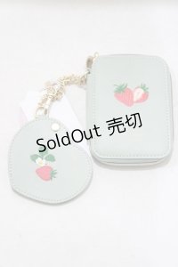 m petit by misako / AMハートミラーツキポーチ  グリーン H-25-05-12-050-LO-ZA-NS-ZH