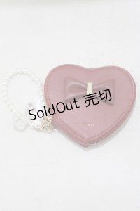 m petit by misako / AMハートガタミニコイン  レッド H-25-05-12-052-LO-ZA-NS-ZH