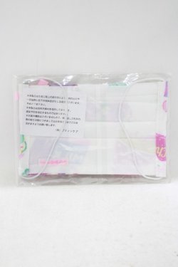 画像2: Angelic Pretty / Fancy Candyマスクカバー  シロ H-25-05-12-053-AP-ZA-NS-ZH