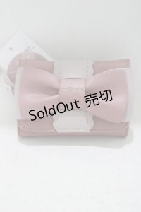m petit by misako / AMリボンモチーフコインケース  ピンク H-25-05-12-054-LO-ZA-NS-ZH