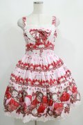 BABY,THE STARS SHINE BRIGHT / Creamy Berry Fairy Dream柄ジャンパースカートI Free ピンク H-25-05-12-005-BA-OP-NS-ZH