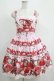 画像1: BABY,THE STARS SHINE BRIGHT / Creamy Berry Fairy Dream柄ジャンパースカートI Free ピンク H-25-05-12-005-BA-OP-NS-ZH (1)