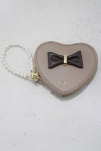 m petit by misako / AMハートガタミニコイン  ブラウン H-25-05-12-057-LO-ZA-NS-ZH