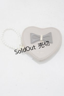 画像1: m petit by misako / AMハートガタミニコイン  ブラウン H-25-05-12-057-LO-ZA-NS-ZH