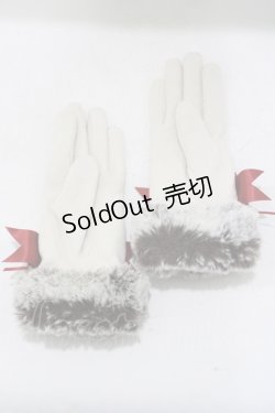 画像2: mayla classic / プリンセスコレクション ニットグローブ  アーデミーシア(アイボリー) H-25-05-12-062-LO-ZA-NS-ZH