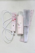 m petit by misako / ヘアアイロン+ロールブラシ+扇子  ピンク H-25-05-12-064-LO-ZA-NS-ZH