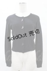 MILK / ムーンカーデ  黒 H-25-05-12-1034-ML-TO-KB-ZT100
