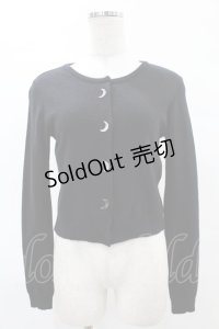 MILK / ムーンカーデ  黒 H-25-05-12-1034-ML-TO-KB-ZT100