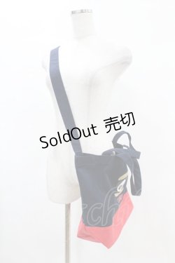 画像2: Candy Stripper / PEPE BURGER CANVAS TOTE BAGS  ネイビー H-25-05-12-1008-PU-BG-KB-ZH