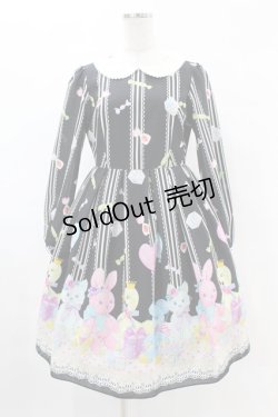 画像1: Emily Temple cute / Fancy KIDSワンピース＆カチューム  ブラック H-25-05-12-1010-ET-OP-KB-ZH