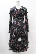 MILK / ショコラローズプリンセスドレス  ブラックチョコ H-25-05-12-1014-ML-OP-KB-ZH
