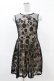 画像1: NUDE N' RUDE / Spirit wing dress S-M ベージュ×黒 H-25-05-12-1026-GO-OP-KB-ZH (1)