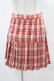 画像1: Candy Stripper / CHECK PLEATS MINI SKIRT S  H-25-05-12-1028-PU-SK-KB-ZH (1)