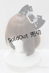 Angelic Pretty / Shiny Princessリボンカチューシャ  ブラック H-25-05-12-065-AP-AC-NS-ZH
