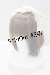 Innocent World / グログランタックリボンカチューシャ  アイボリー H-25-05-12-071-IW-AC-NS-ZH