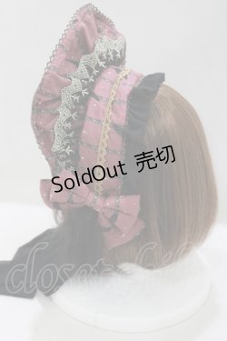 画像2: metamorphose / Dark night guardianハーフボンネット  ボルドー H-25-05-12-072-ME-AC-NS-ZH