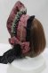 画像2: metamorphose / Dark night guardianハーフボンネット  ボルドー H-25-05-12-072-ME-AC-NS-ZH (2)