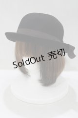 Amavel / フェルトハット  ブラック H-25-05-12-074-CA-AC-NS-ZH