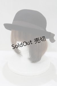 Amavel / フェルトハット  ブラック H-25-05-12-074-CA-AC-NS-ZH