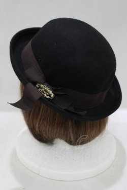 画像2: Amavel / フェルトハット  ブラック H-25-05-12-074-CA-AC-NS-ZH