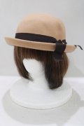 Amavel / フェルトハット  キャメル H-25-05-12-075-CA-AC-NS-ZH