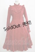 Victorian maiden / ノーブルコットンドレス Free ボルドー H-25-05-12-007-CL-OP-NS-ZH