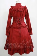 画像3: Victorian maiden / ノーブルコットンドレス Free ボルドー H-25-05-12-007-CL-OP-NS-ZH (3)