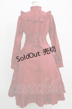 画像3: Victorian maiden / ノーブルコットンドレス Free ボルドー H-25-05-12-007-CL-OP-NS-ZH