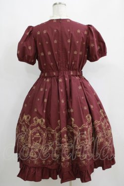画像3: Victorian maiden / ロイヤルベアサイドリボンワンピース Free ボルドー H-25-05-12-008-CL-OP-NS-ZH