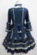 画像3: Angelic Pretty / ローズガーデンプリンセスワンピース free 紺 H-25-05-12-009-AP-OP-NS-ZH (3)
