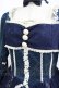 画像4: Angelic Pretty / ローズガーデンプリンセスワンピース free 紺 H-25-05-12-009-AP-OP-NS-ZH (4)