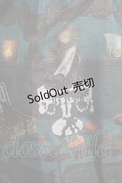 画像4: ALICE and the PIRATES / CHOcOlate addiction 〜with your SweEt Memories〜柄ワンピース Free エメラルド×茶レース H-25-05-12-001-PA-OP-NS-ZH