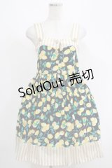 Fi.n.t / レモンストライプジャンパースカート Free NAVY H-25-05-12-014-CA-OP-NS-ZH