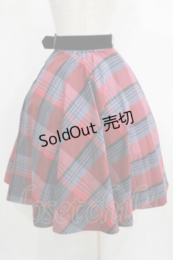 画像3: an another angelus / ビッグチェックフレアースカート Free RED H-25-05-12-025-CA-SK-NS-ZH