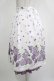 画像2: axes femme / 紫陽花パネル柄スカート M オフ H-25-05-12-026-AX-SK-NS-ZH (2)