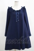 Amavel / スカラップワンピース Free ネイビー H-25-05-13-027-CA-OP-NS-ZH