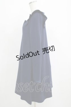 画像2: Amavel / スカラップワンピース Free ネイビー H-25-05-13-027-CA-OP-NS-ZH