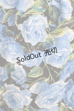 画像4: JESUS DIAMANTE / ロマンスドールワンピ【バロックローズ柄】 38 バロックブルーローズ柄 H-25-05-13-030-JE-OP-NS-ZH