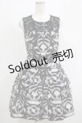 JESUS DIAMANTE / ロマンスドールワンピース 40 バロックangelブラック H-25-05-13-031-JE-OP-NS-ZH