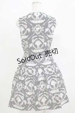 画像3: JESUS DIAMANTE / ロマンスドールワンピース 40 バロックangelブラック H-25-05-13-031-JE-OP-NS-ZH