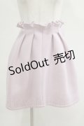 EAT ME / ボンディングフレアスカート S ピンク H-25-05-13-034-LO-SK-NS-ZH