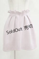 EAT ME / ボンディングフレアスカート S ピンク H-25-05-13-034-LO-SK-NS-ZH