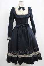 画像1: Victorian maiden / クラシカルドールロングドレス Free ネイビー H-25-05-13-004-CL-OP-NS-ZH (1)