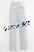 Fi.n.t / ストレートデニムパンツ S L/BLUE H-25-05-13-037-CA-PA-NS-ZH