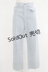 Fi.n.t / ストレートデニムパンツ S L/BLUE H-25-05-13-037-CA-PA-NS-ZH