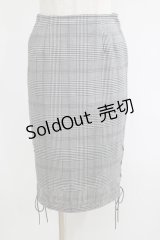 EATME / サイドレースアップスカート S ブラック H-25-05-13-041-LO-SK-NS-ZH
